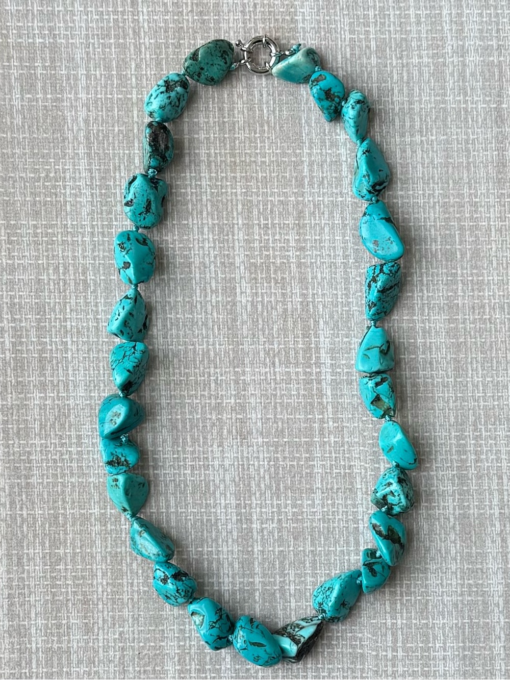 NWOT Tuckernuck Turquoise Chunky Nugget Necklace